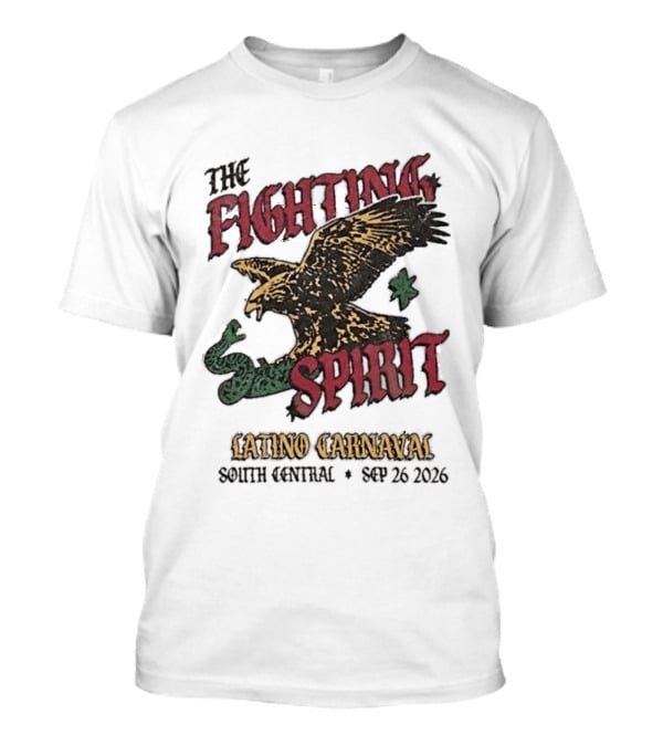 The Fighting Spirit Latino Carnaval Soiree Central Sep 26 2026 T-Shirt