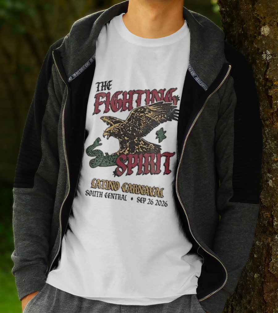 The Fighting Spirit Latino Carnaval Soiree Central Sep 26 2026 T-Shirt