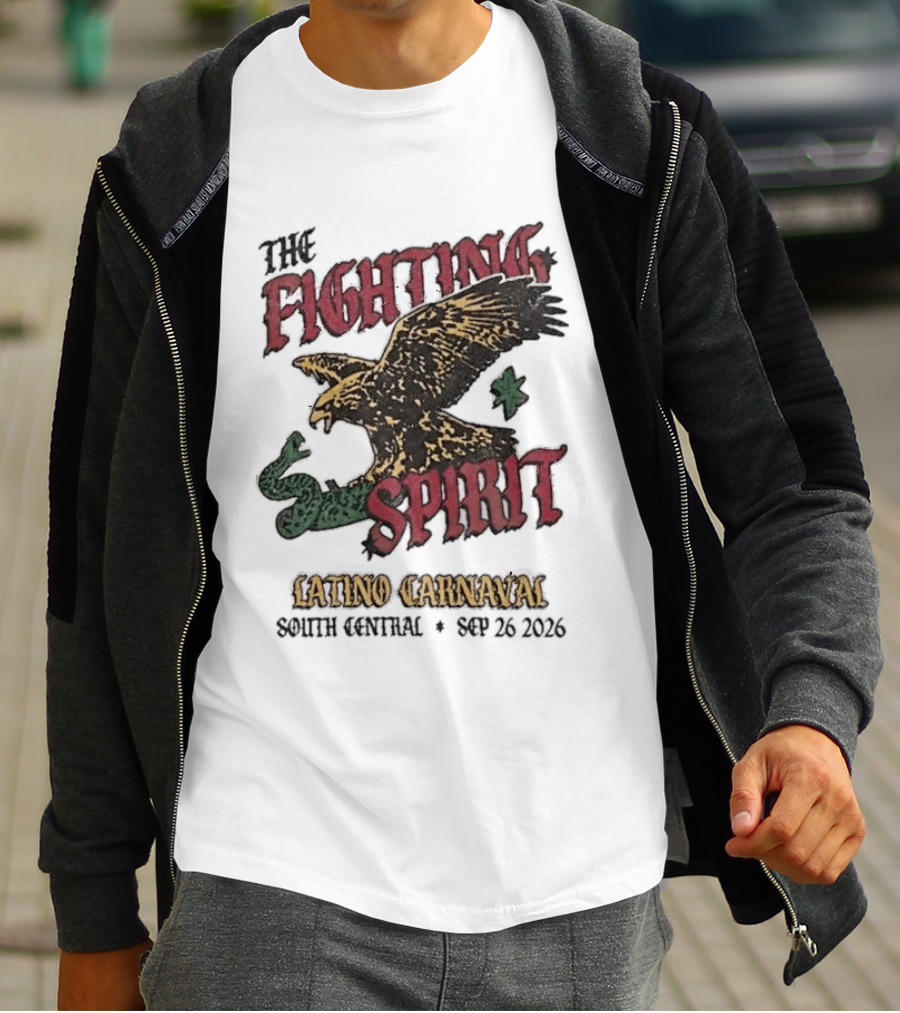 The Fighting Spirit Latino Carnaval Soiree Central Sep 26 2026 T-Shirt