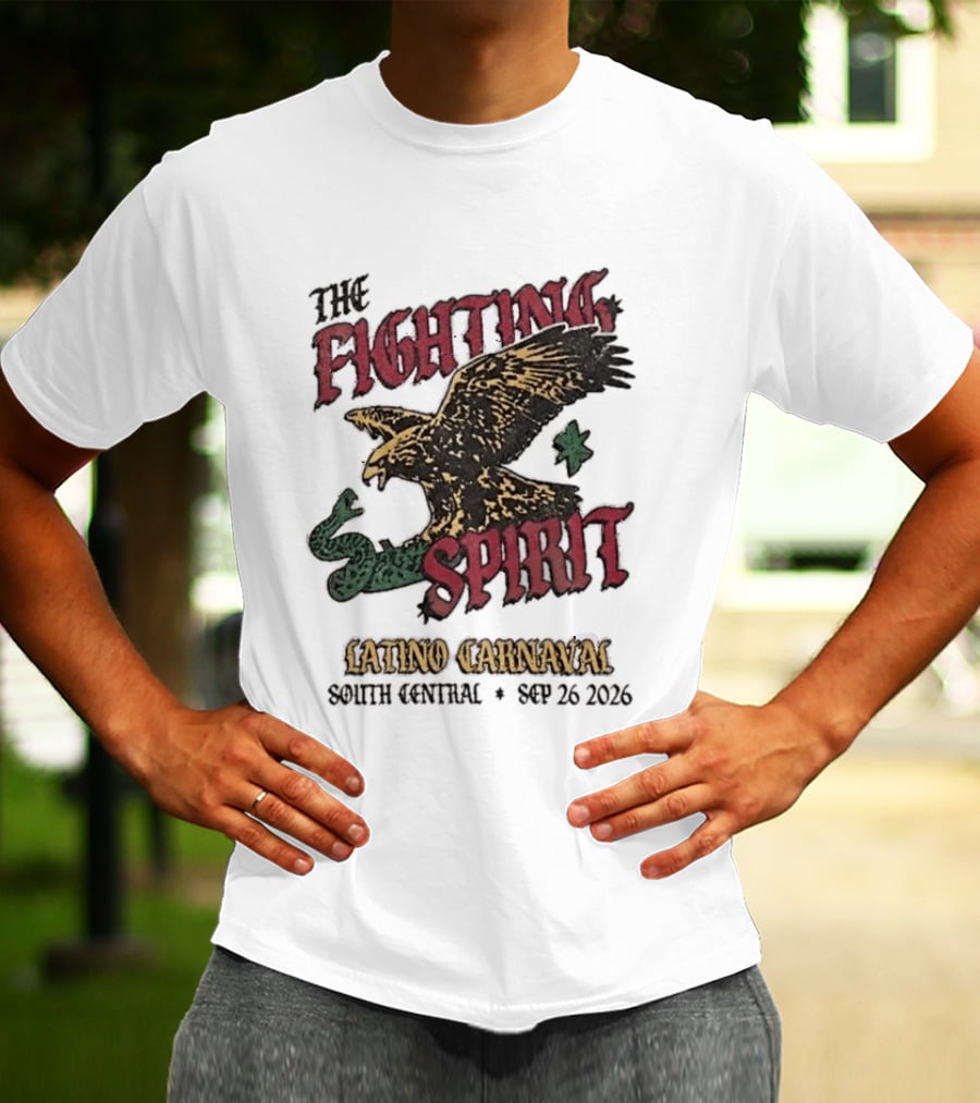 The Fighting Spirit Latino Carnaval Soiree Central Sep 26 2026 T-Shirt