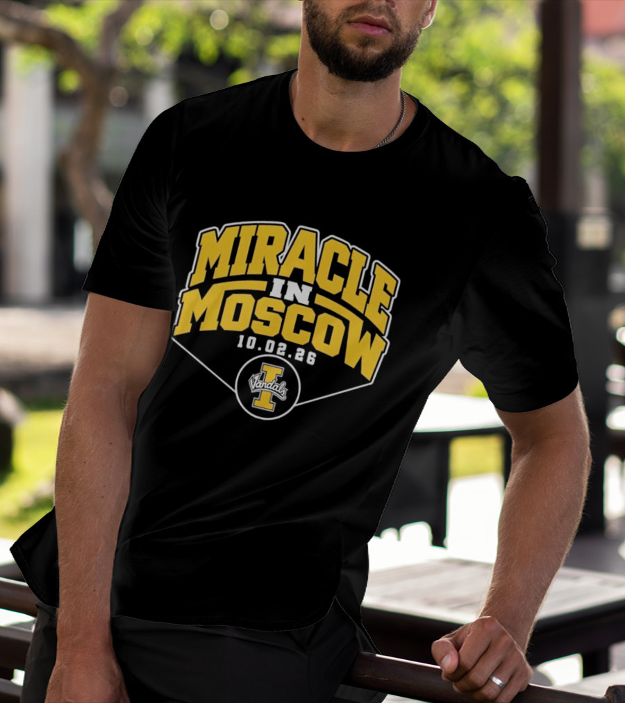 Miracle In Moscow 10.02.26 Idaho Vandals Football T-Shirt