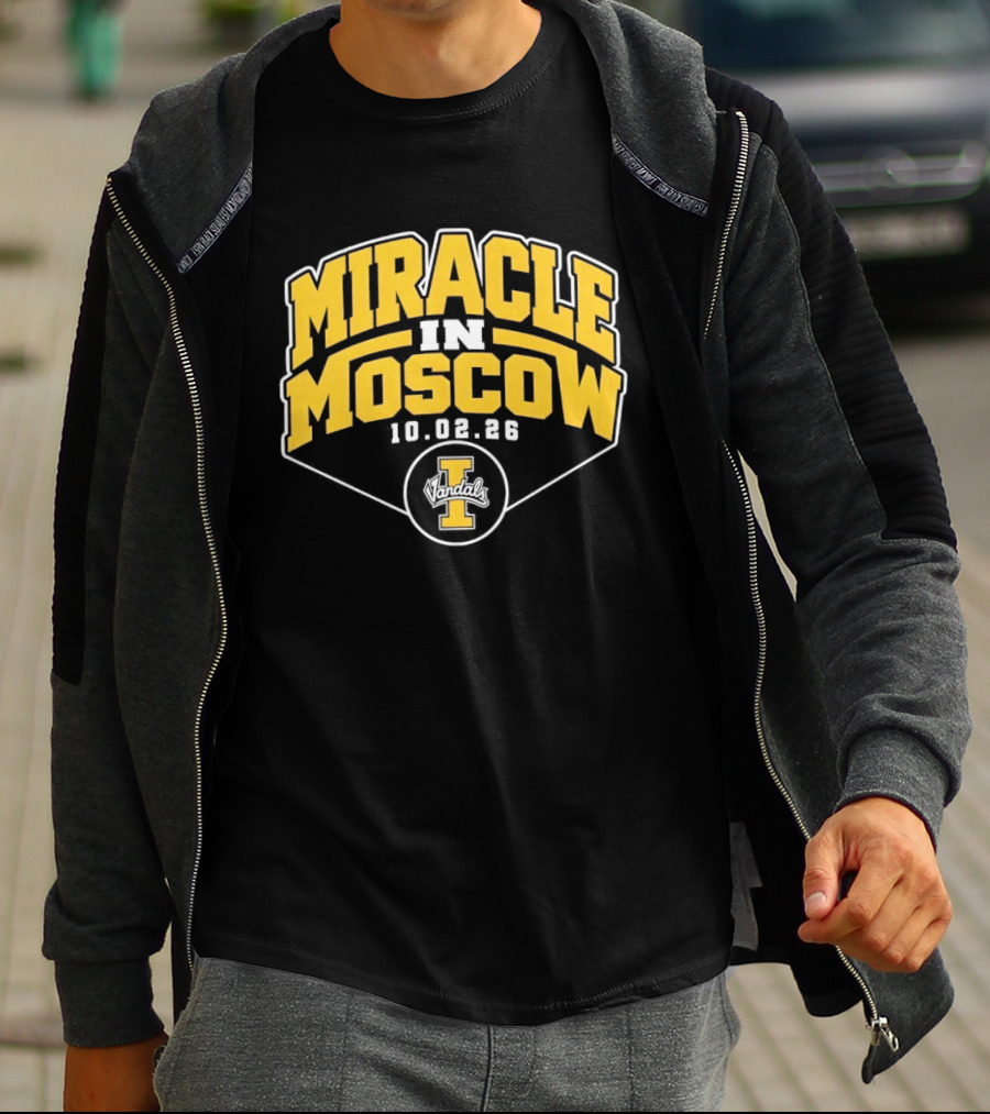 Miracle In Moscow 10.02.26 Idaho Vandals Football T-Shirt