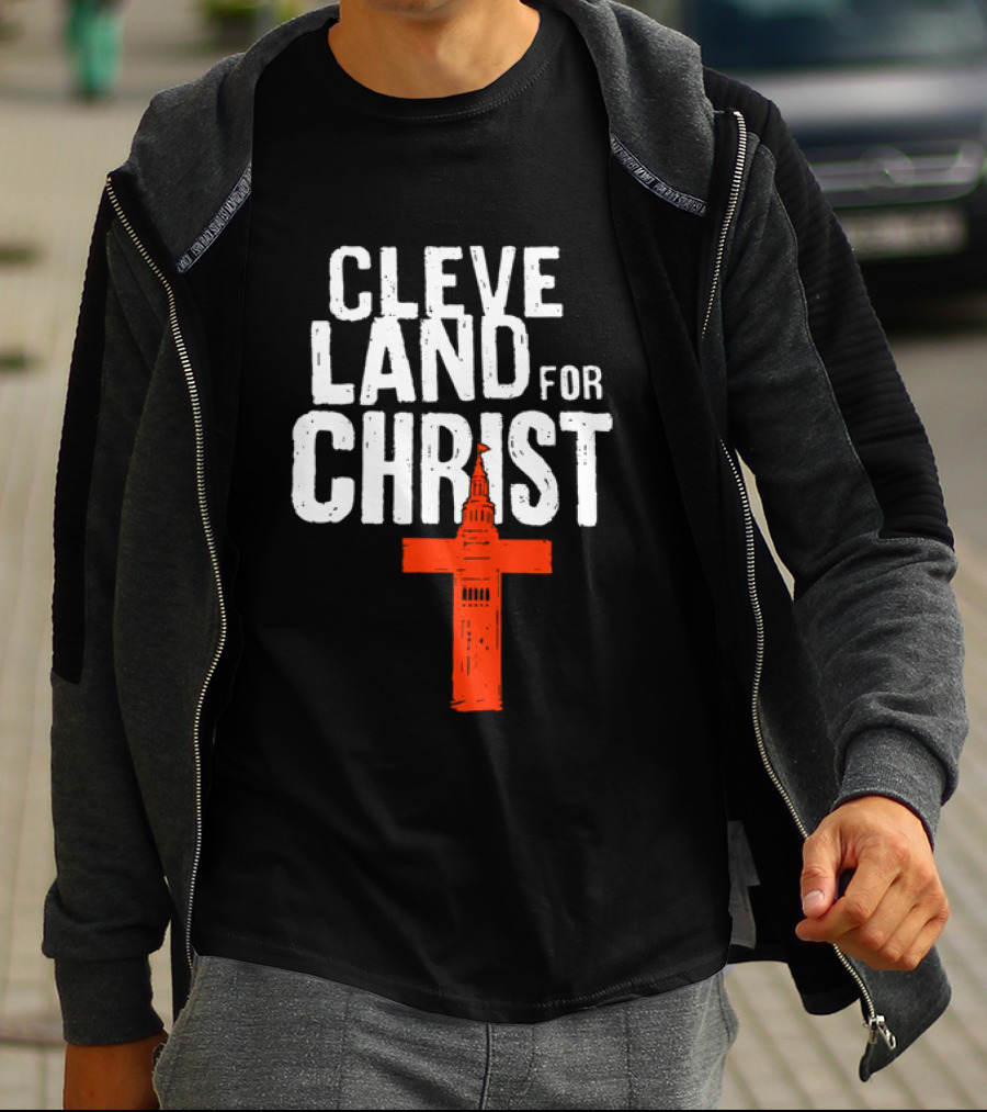 Cleveland For Christ 2026 Tower Cross T-Shirt