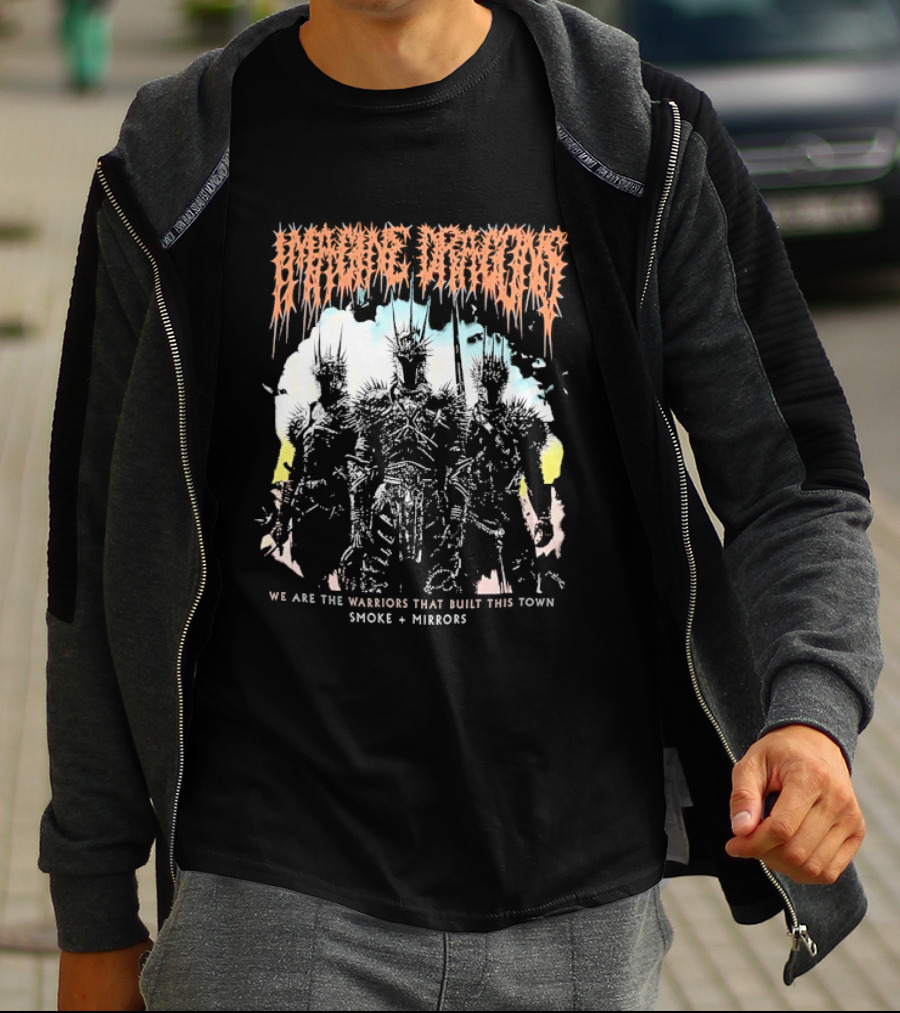 Imagine Dragons Smoke + Mirrors We Are The Warriors That Built This Town T-Shirt