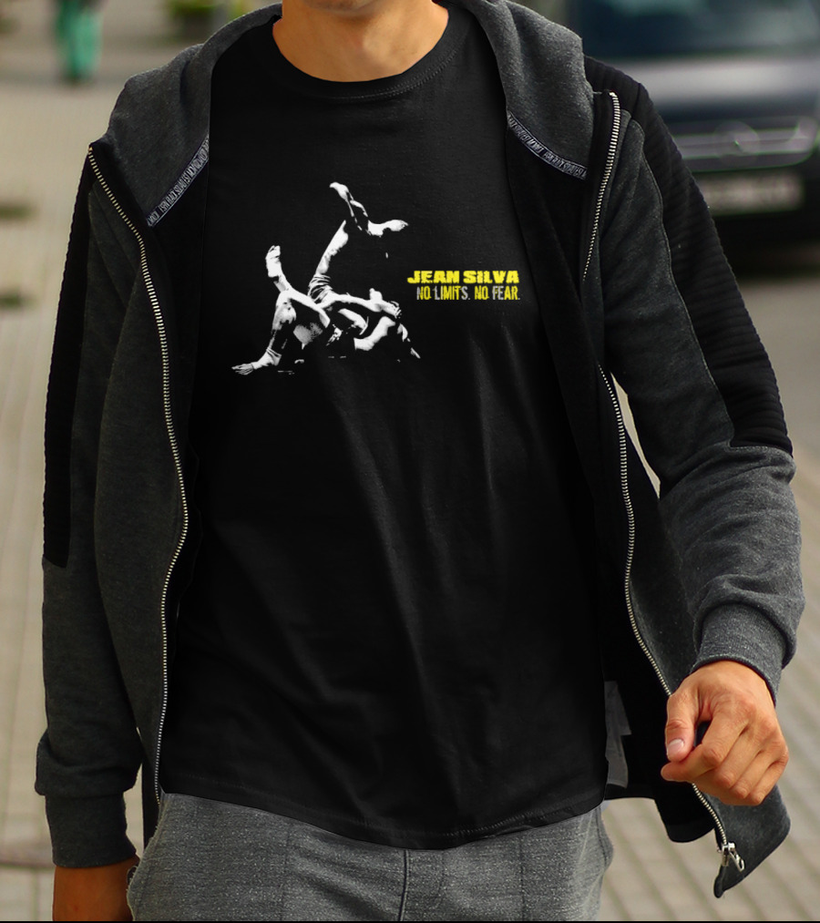 Jean Silva No Limits No Fear Martial Arts Action T-Shirt