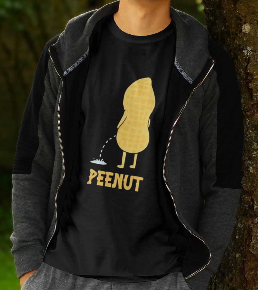 Peenut Funny Peanut Character With Humorous Twist T-Shirt