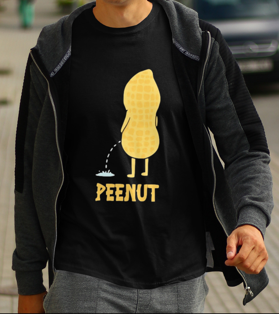 Peenut Funny Peanut Character With Humorous Twist T-Shirt
