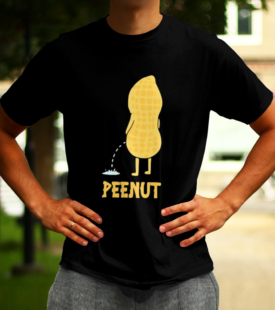 Peenut Funny Peanut Character With Humorous Twist T-Shirt