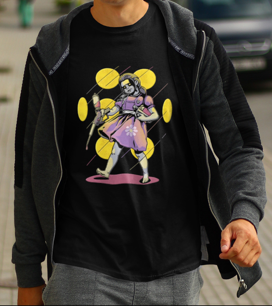 Rapture Adam Little Sister Bioshock Art Deco T-Shirt