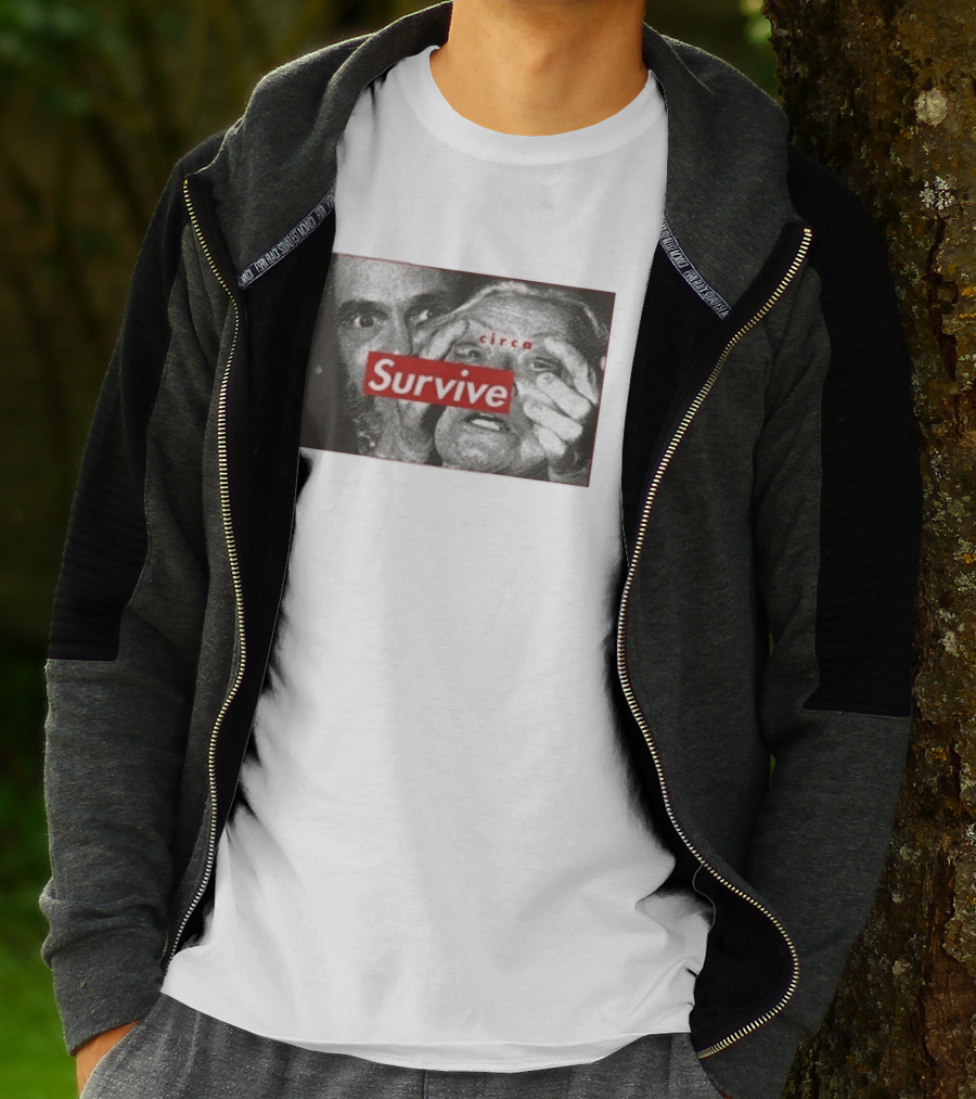 Circa Survive Intense Close Up Album Art Would You For Gold Trade Your Soul T-Shirt