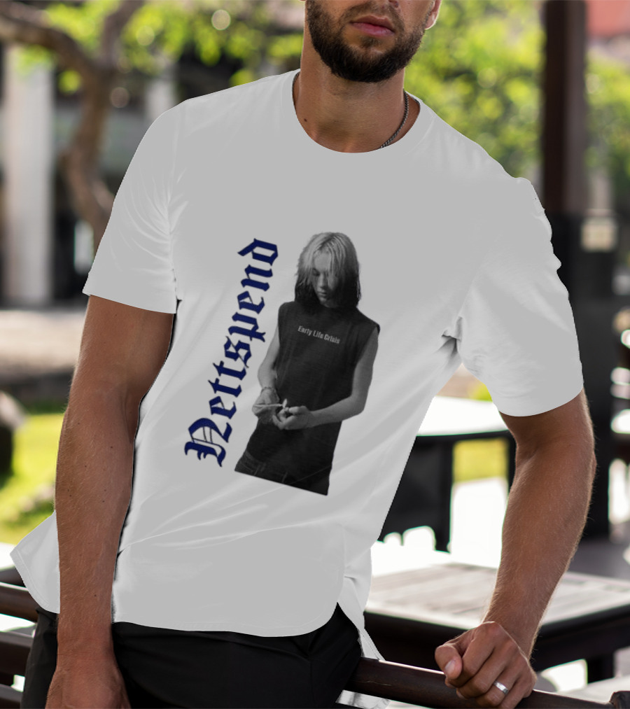 Nettspend Early Life Crisis Old English T-Shirt