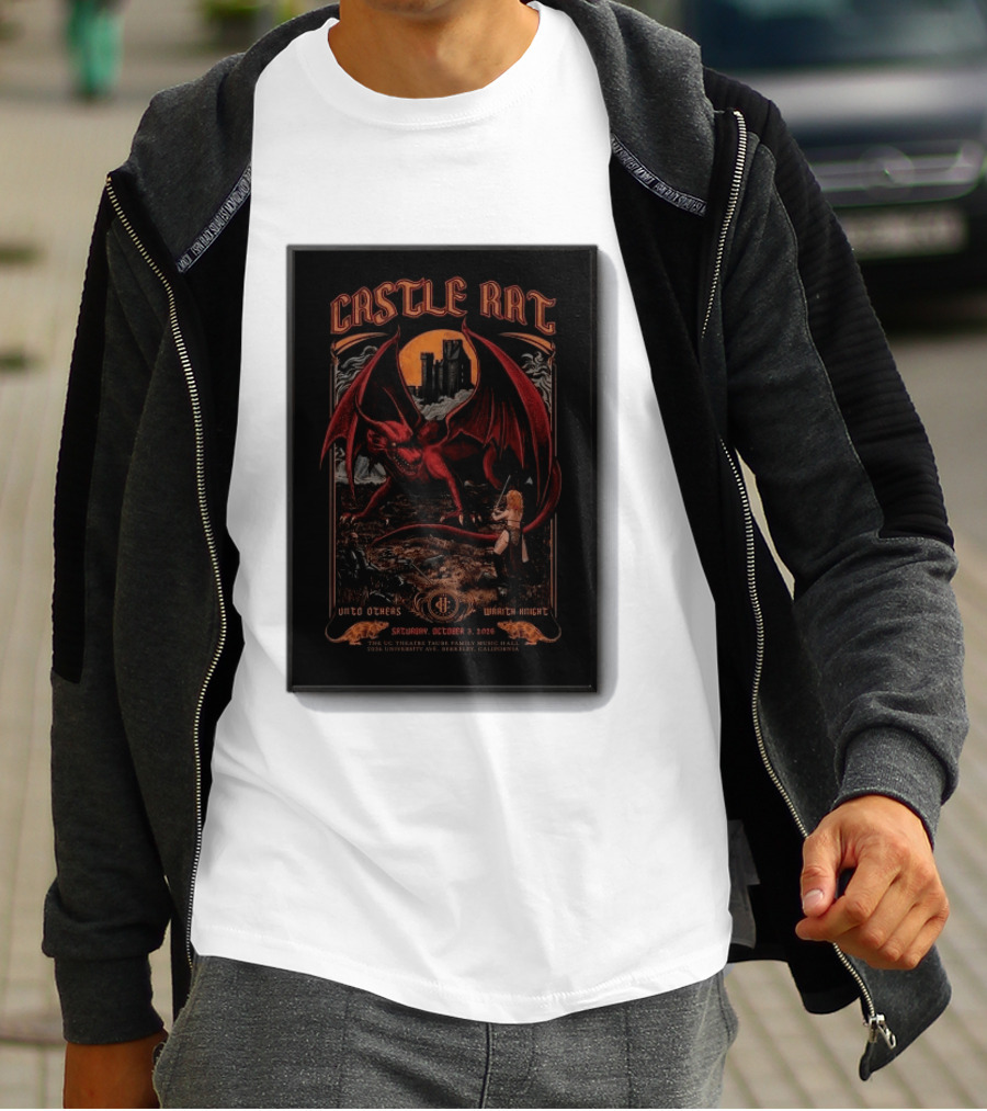 Castle Rat Unto Others Warth Knight Berkeley October 3 2026 T-Shirt