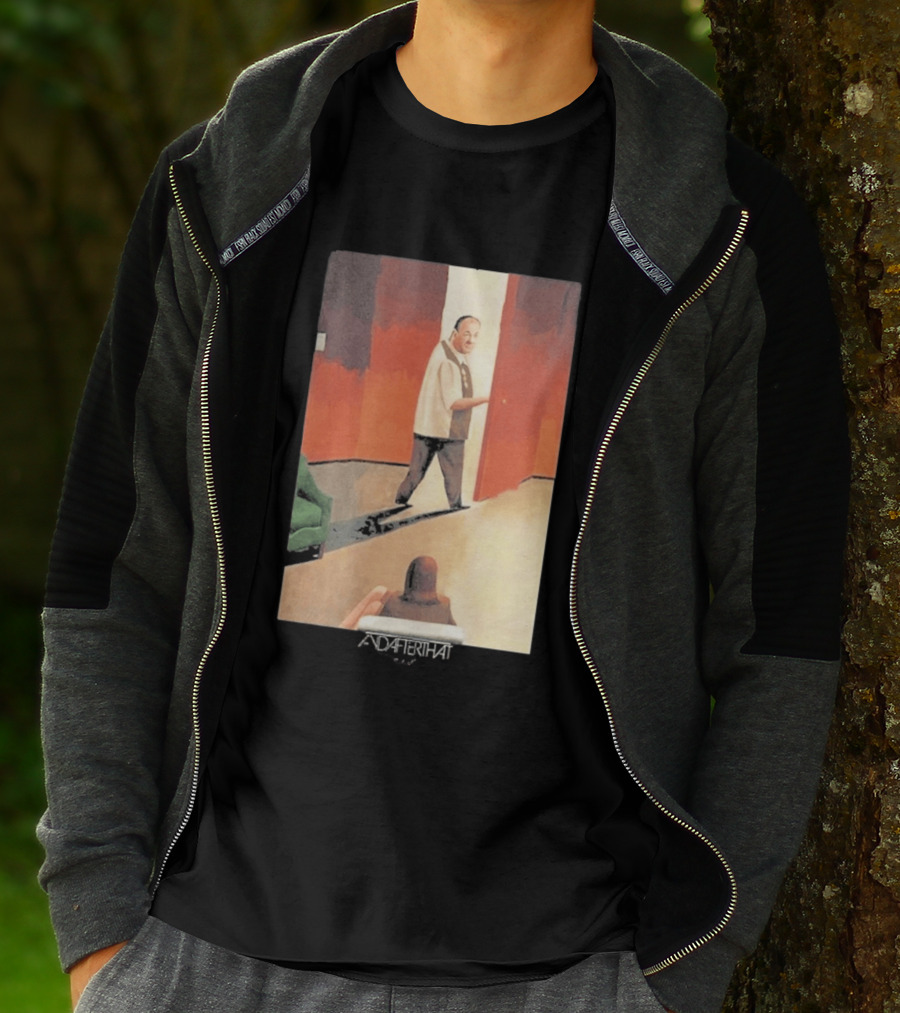 After That Therapy Scene Black Edge T-Shirt