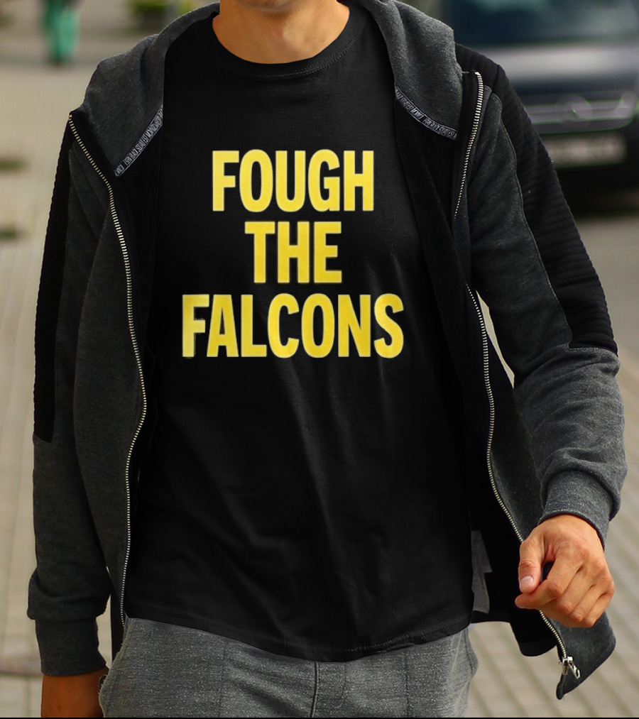 Atlanta Falcons Fough The Falcons Bold Yellow T-Shirt