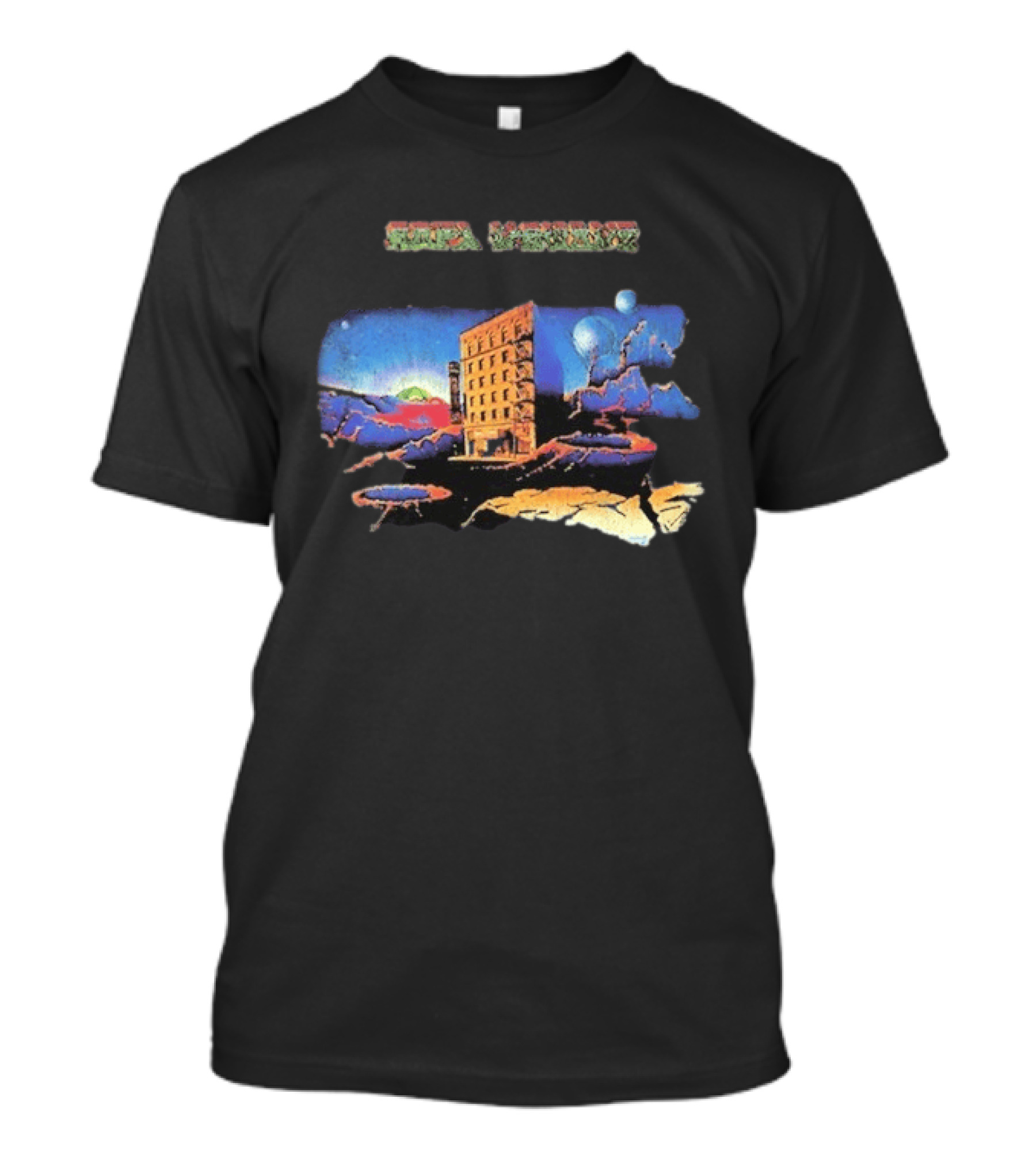Grateful Dead From The Mars Hotel Psychedelic Album Cover T-Shirt