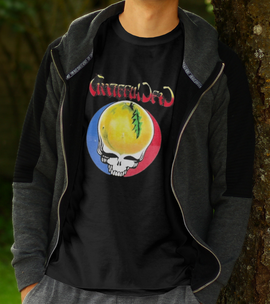 Grateful Dead Steal Your Face Pomelo Skull T-Shirt