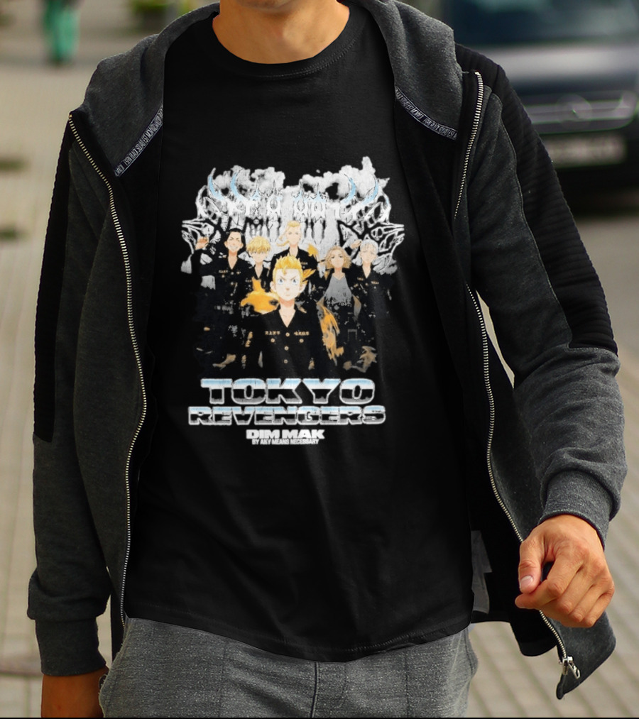 Tokyo Revengers Dim Mak Collection By Steve Aoki Collaboration T-Shirt