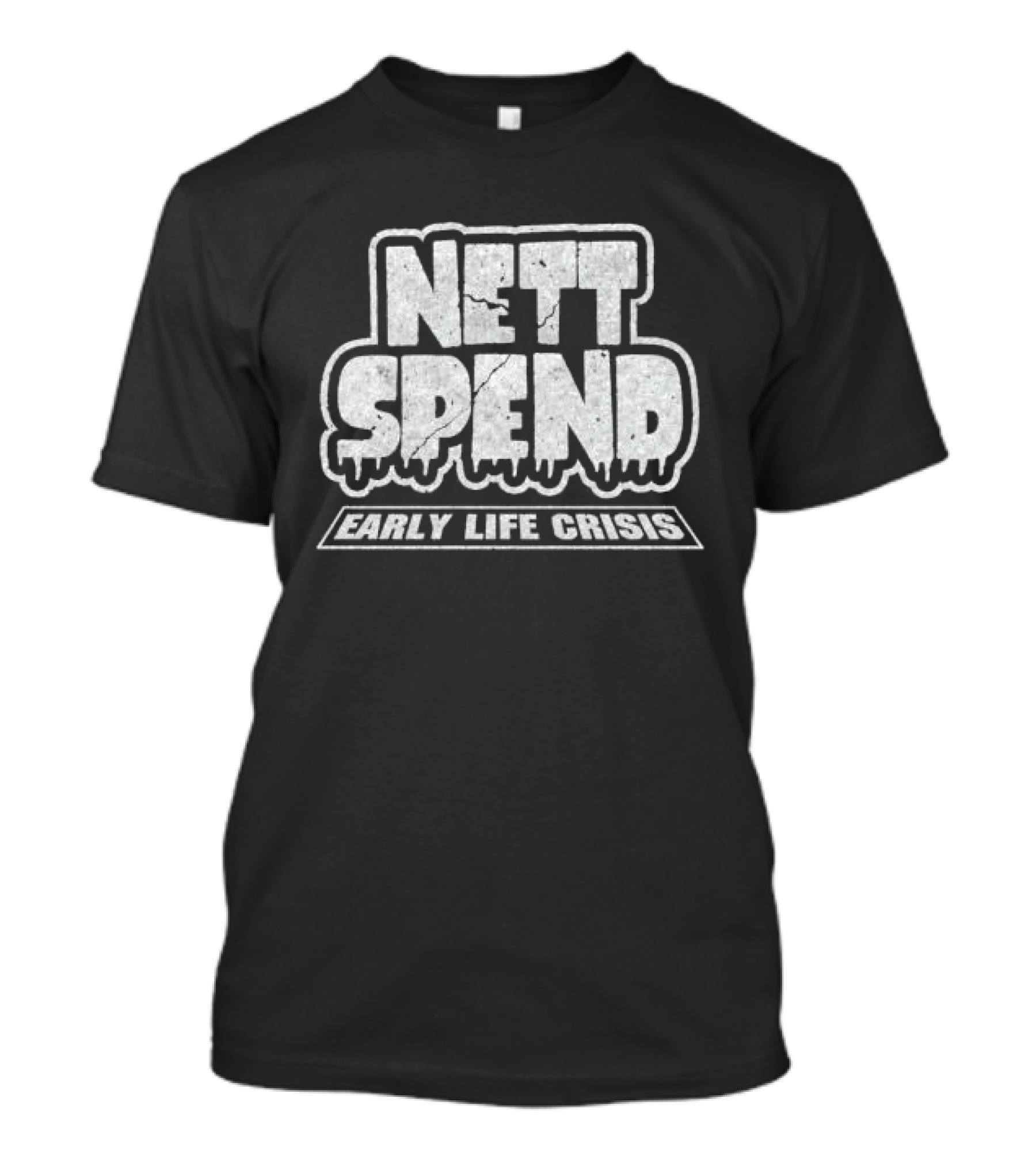 Nettspend Early Life Crisis ELC Glitter T-Shirt