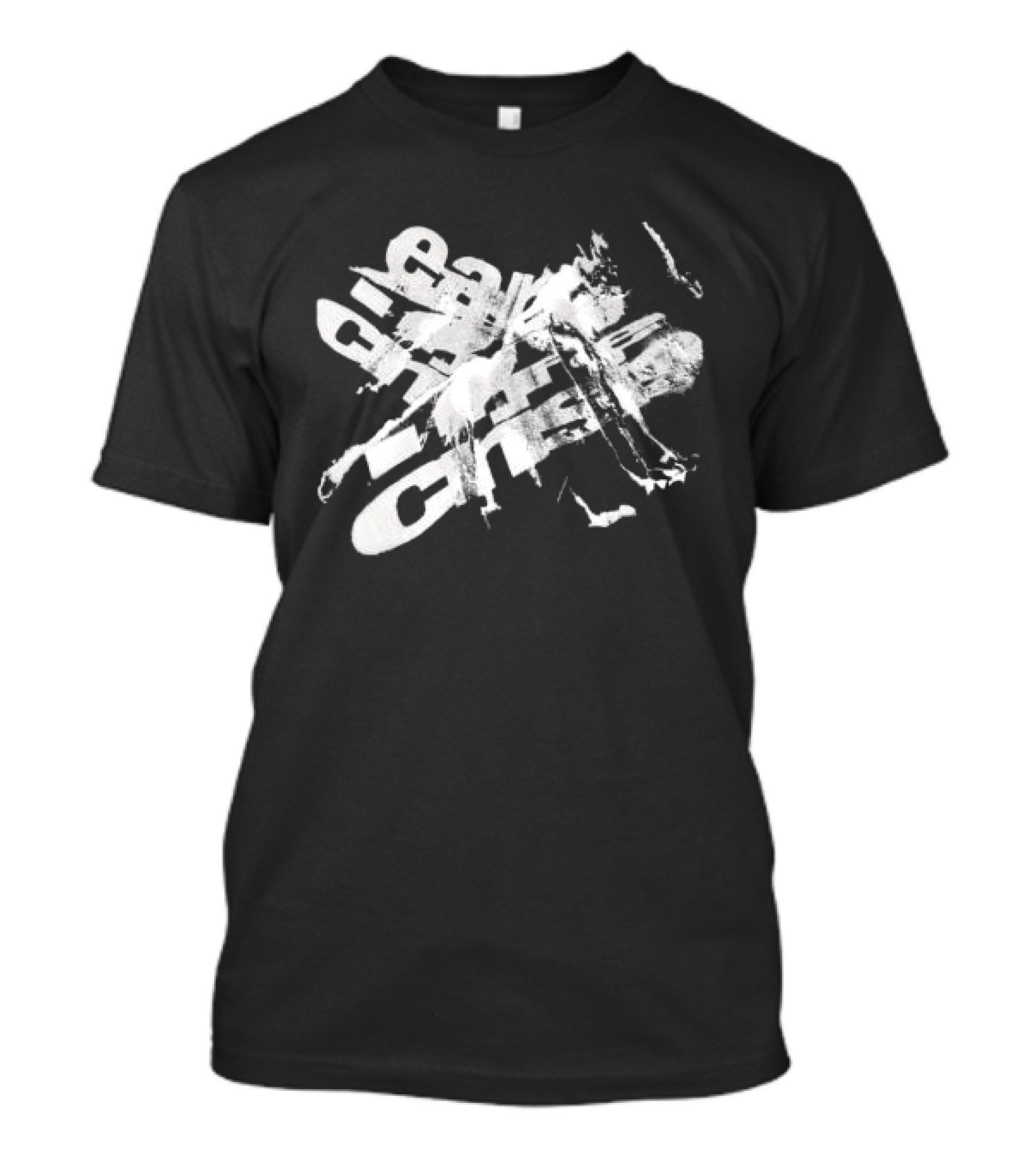 Nettspend Store Early Life Crisis Grey Painter Please Smile Chef T-Shirt
