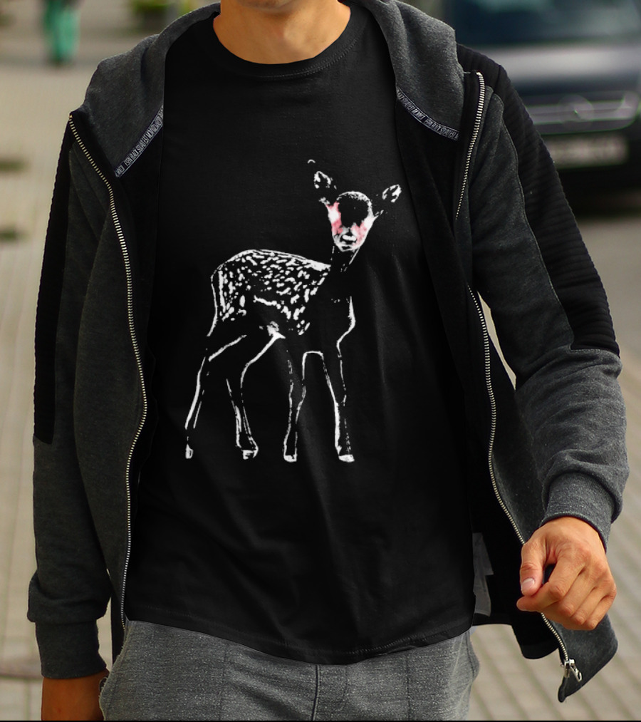 North West ComplexCon Dark Aesthetic Fawnt Deer T-Shirt