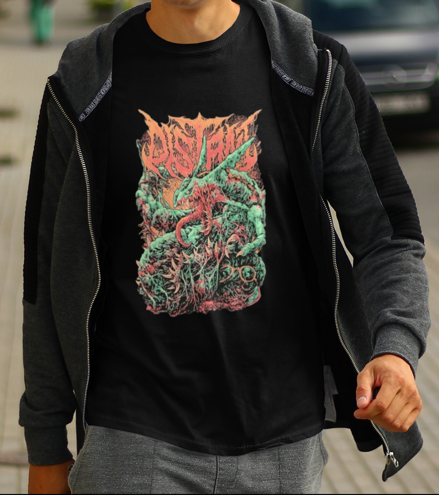 Distant Sky Dragon Lord Fantasy Creature T-Shirt