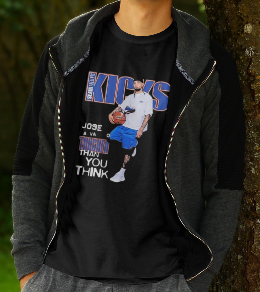 Slam Presents Kicks Jose Alvarado Tougher Than You Think New York Knicks T-Shirt
