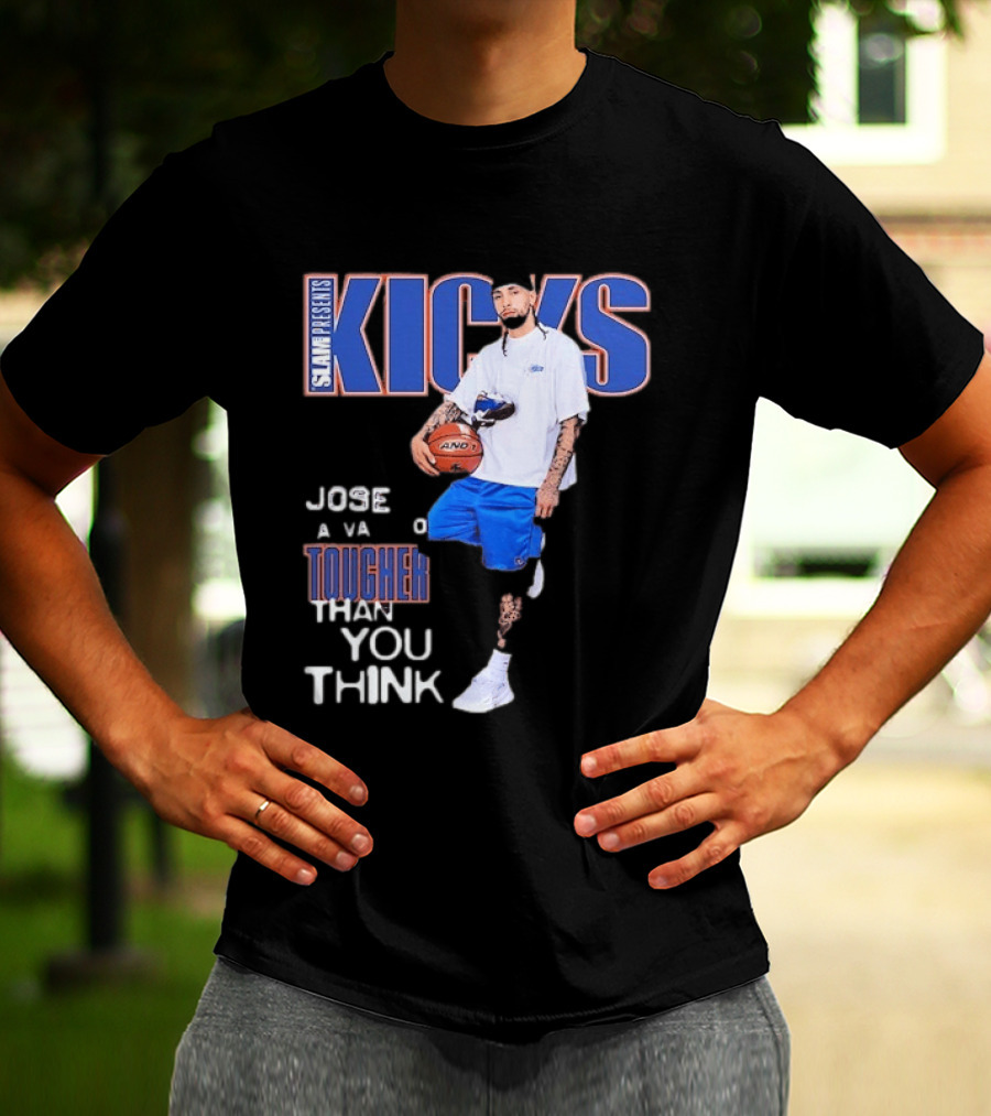 Slam Presents Kicks Jose Alvarado Tougher Than You Think New York Knicks T-Shirt