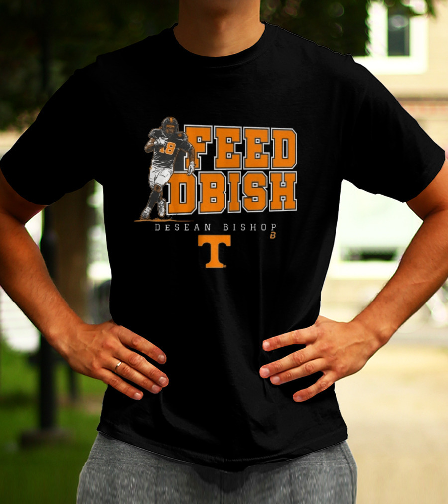 Feed DeSean Bishop Tennessee Football T-Shirt