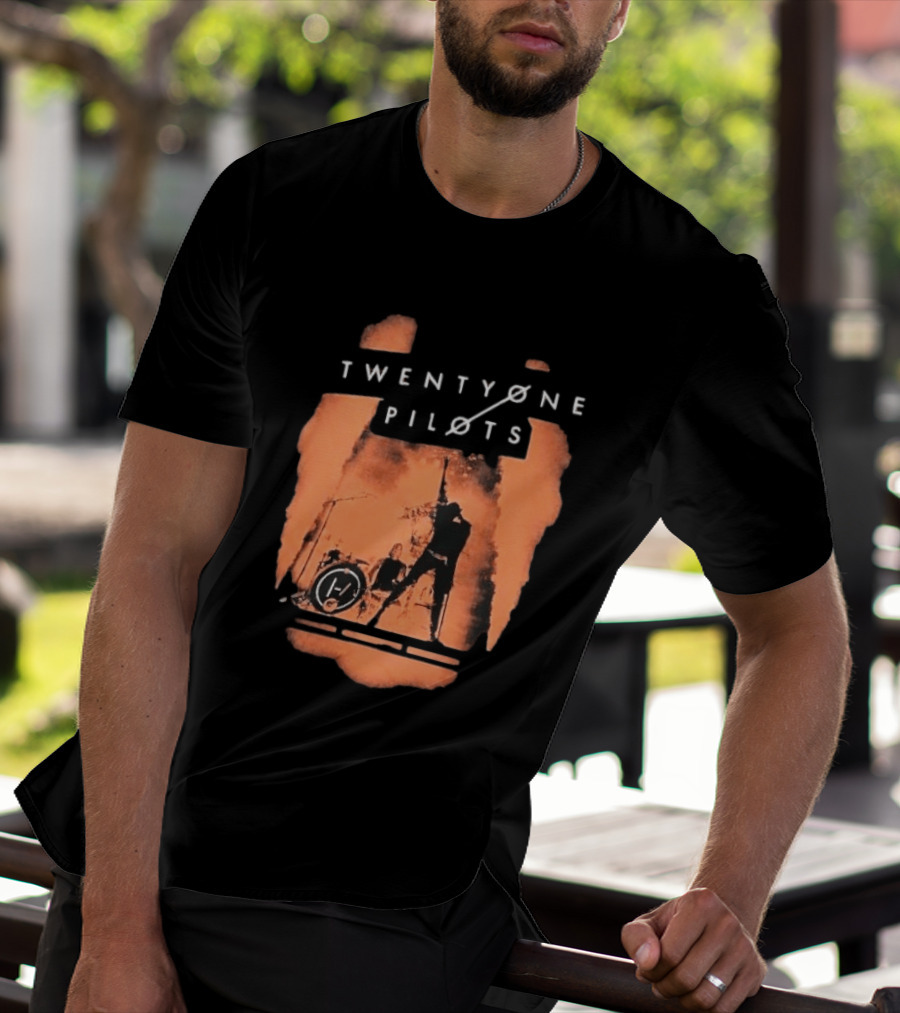Twenty One Pilots 2017 Emotional Roadshow Tour Josh T-Shirt