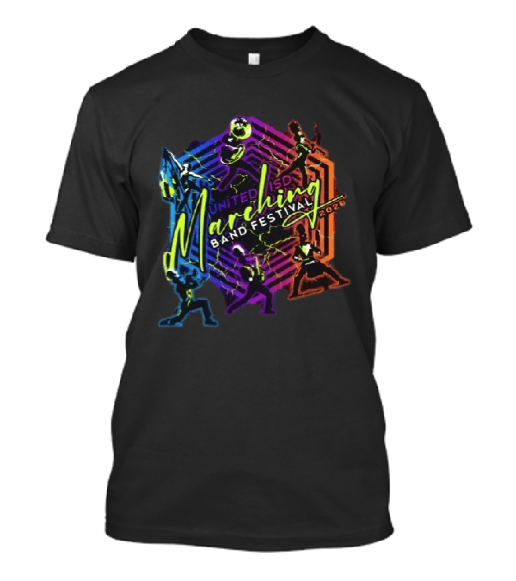 Tmf Event United ISD Marching Band Festival 2026 Rough Rider Contest T-Shirt
