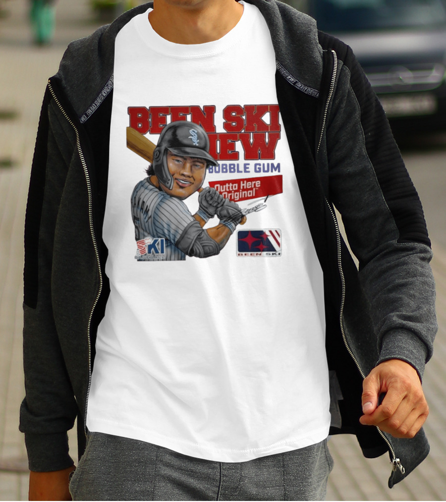Been Ski View Bubble Gum Outta Here Baseball Original T-Shirt