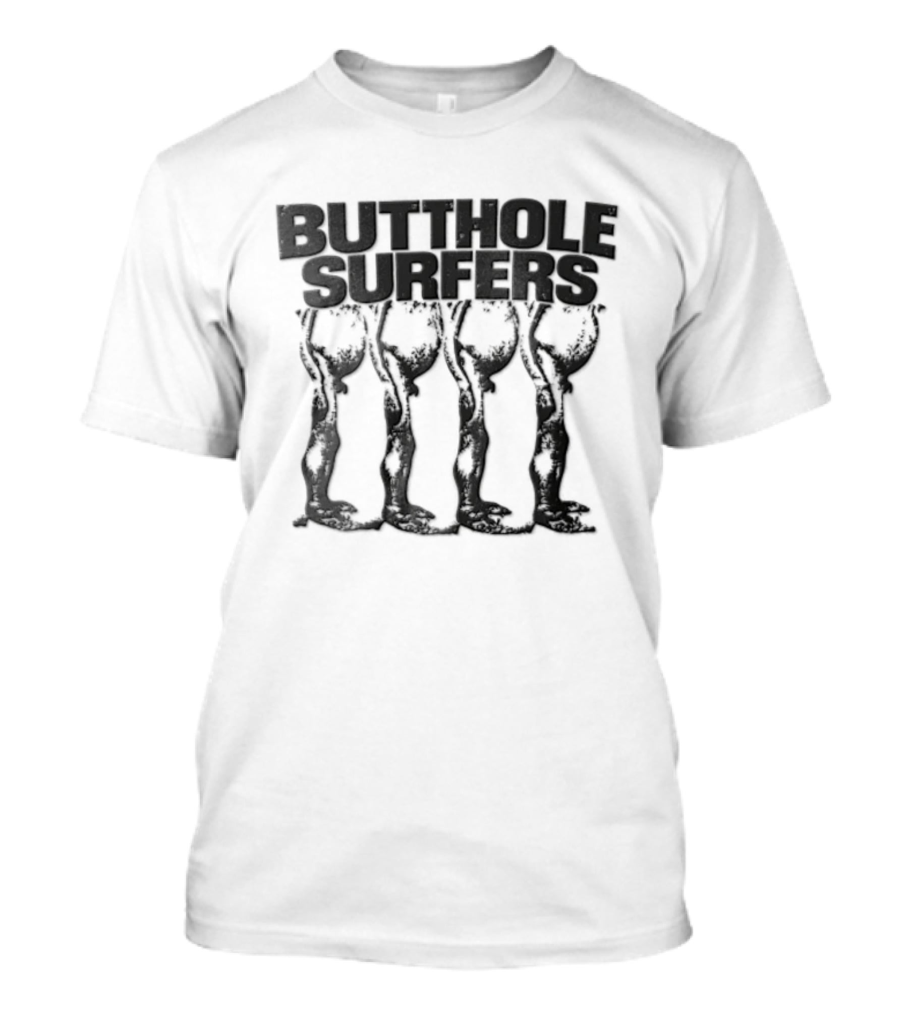 Butthole Surfers Distorted Human Legs Quartet T-Shirt