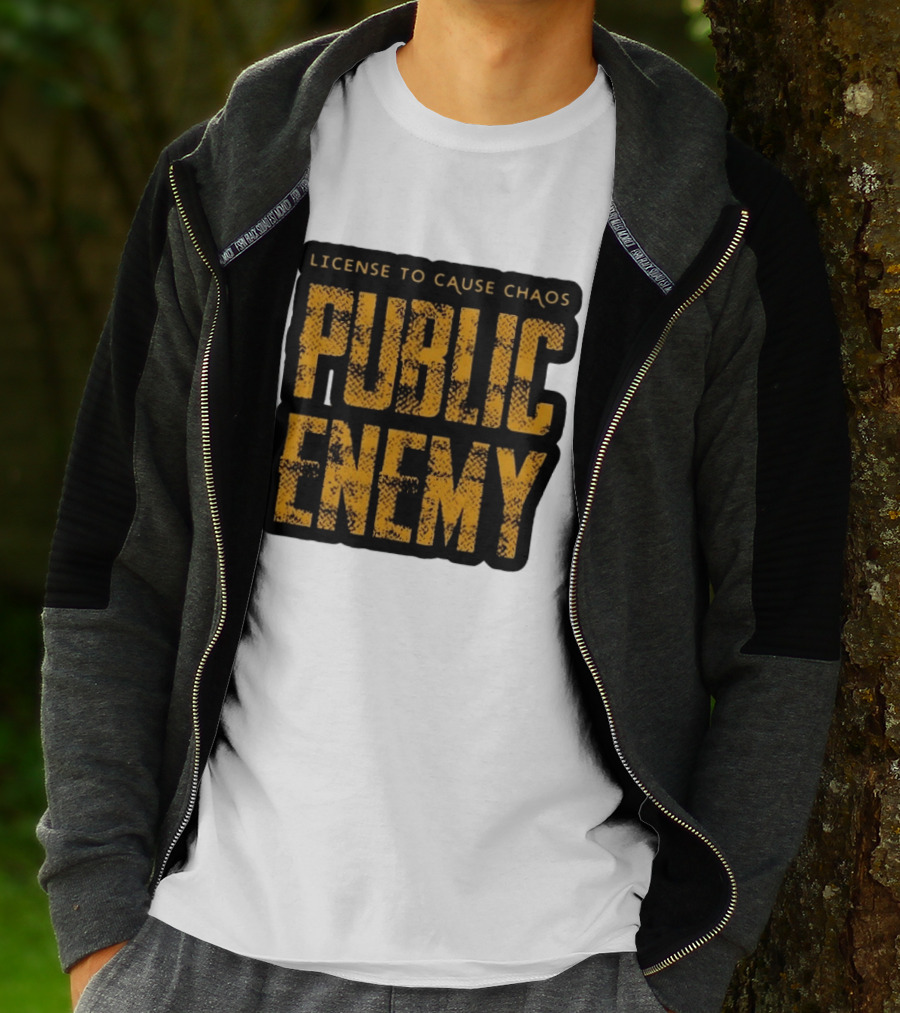 License To Cause Chaos Public Enemy T-Shirt