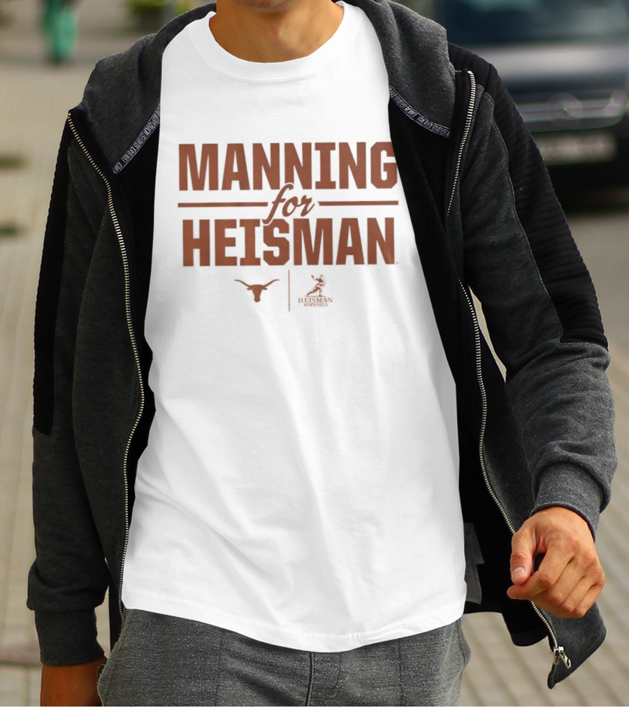 Texas Longhorns Manning For Heisman T-Shirt