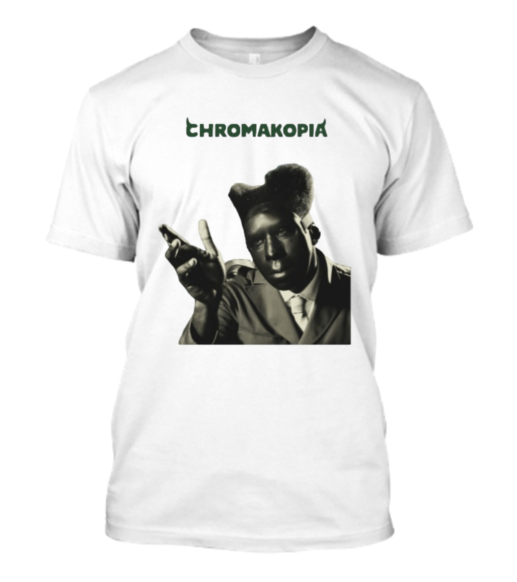 Chromakopia Tyler The Creator Album Concept With Vintage Monochrome T-Shirt