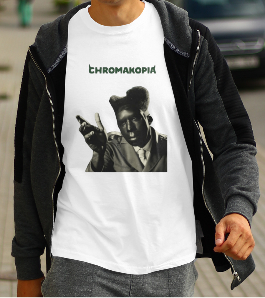 Chromakopia Tyler The Creator Album Concept With Vintage Monochrome T-Shirt