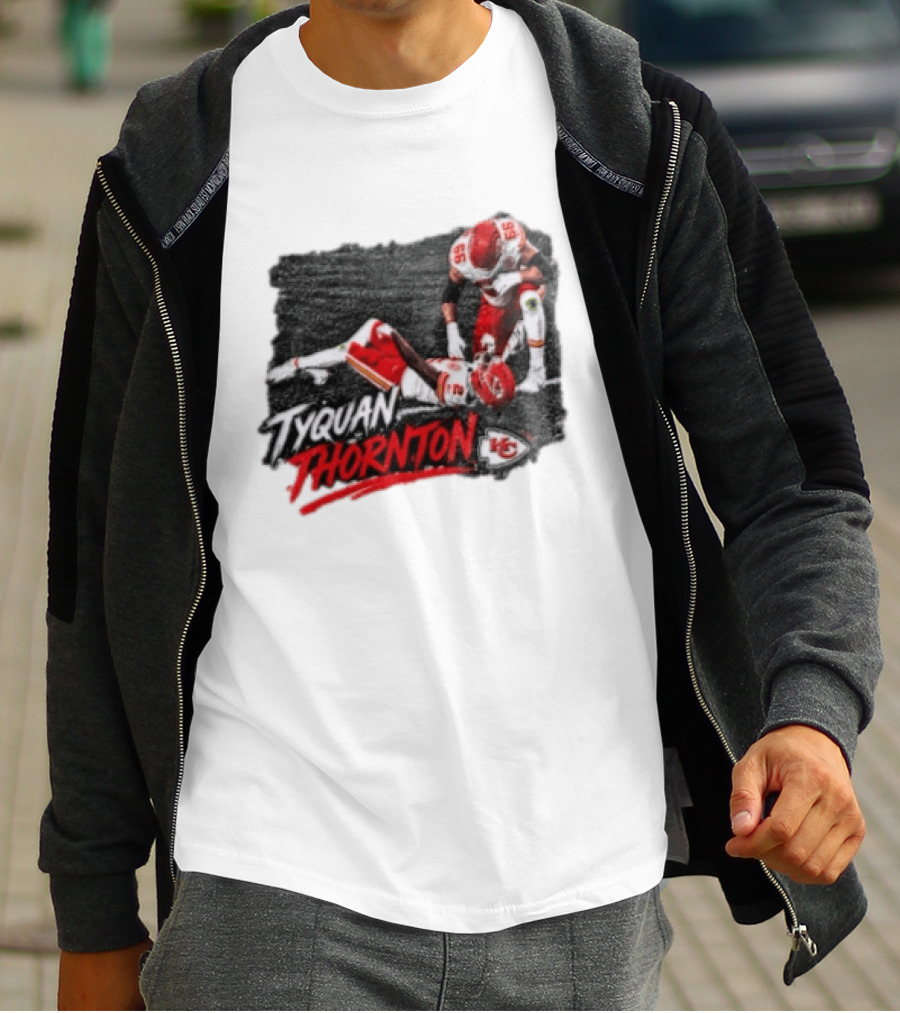 Tyquan Thornton Kansas City Chiefs Ankle Moment T-Shirt