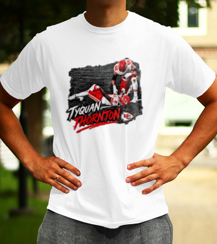 Tyquan Thornton Kansas City Chiefs Ankle Moment T-Shirt