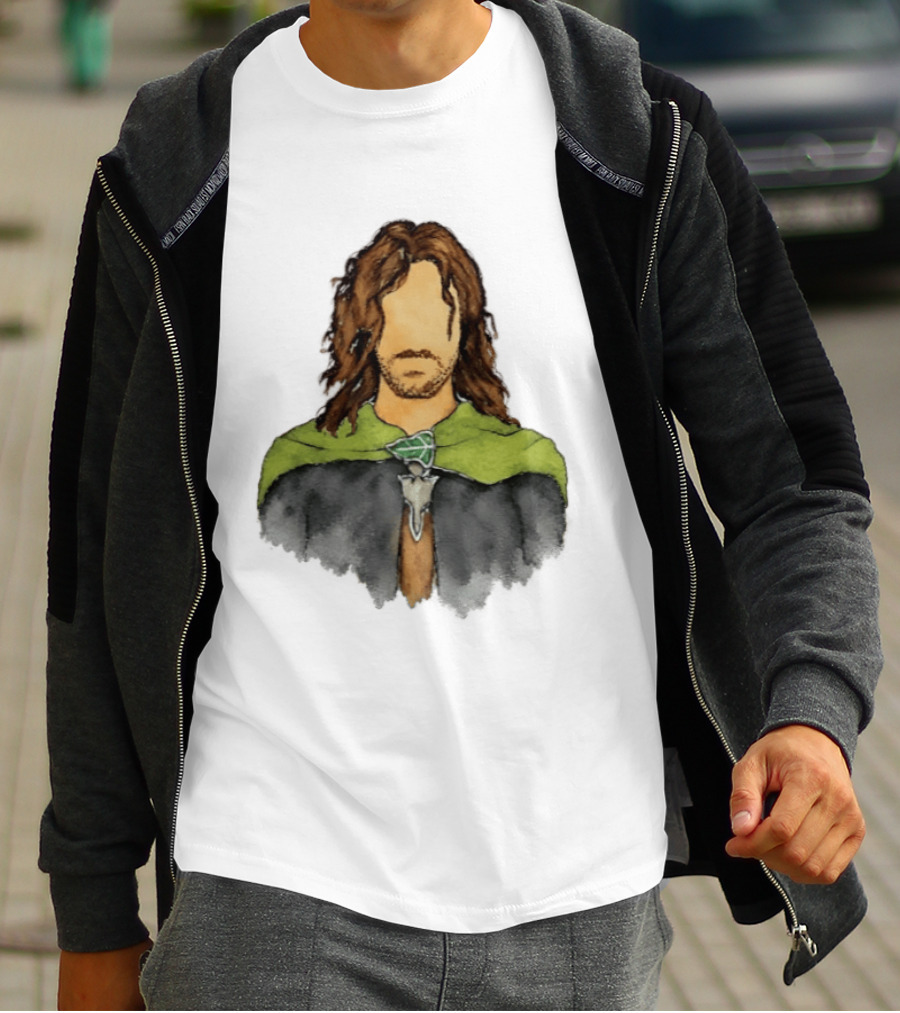 Deeds Will Not Be Less Valiant Because They Are Unpraised Ranger Cloak T-Shirt