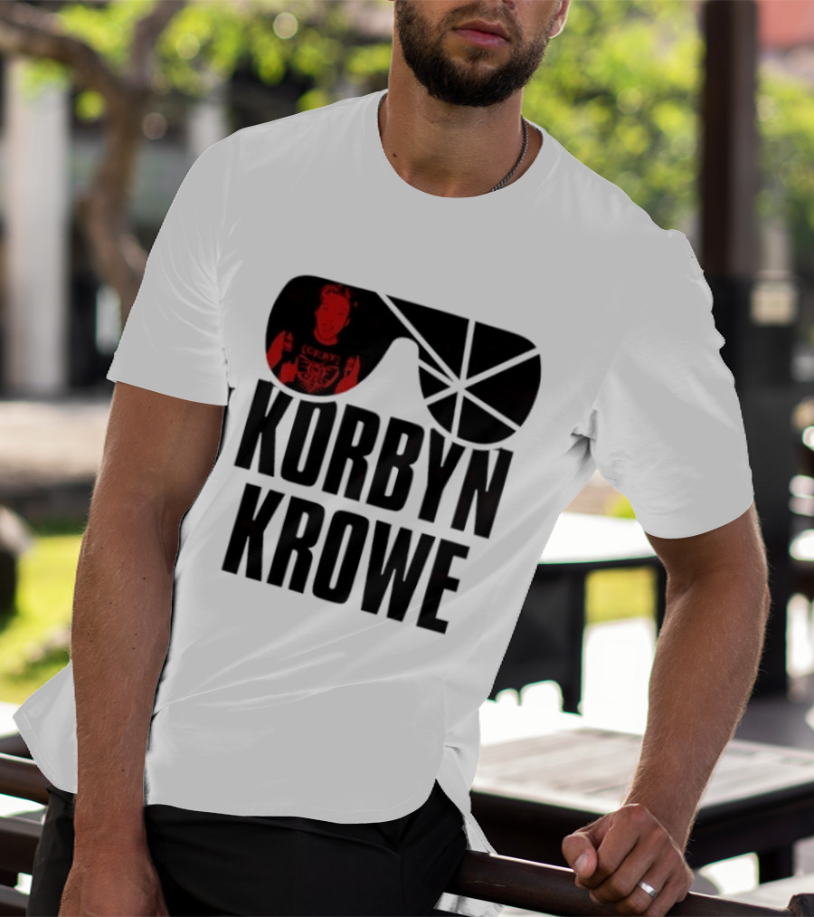 Korbyn Krowe Sunglasses 2026 Butterfly Tattoo T-Shirt