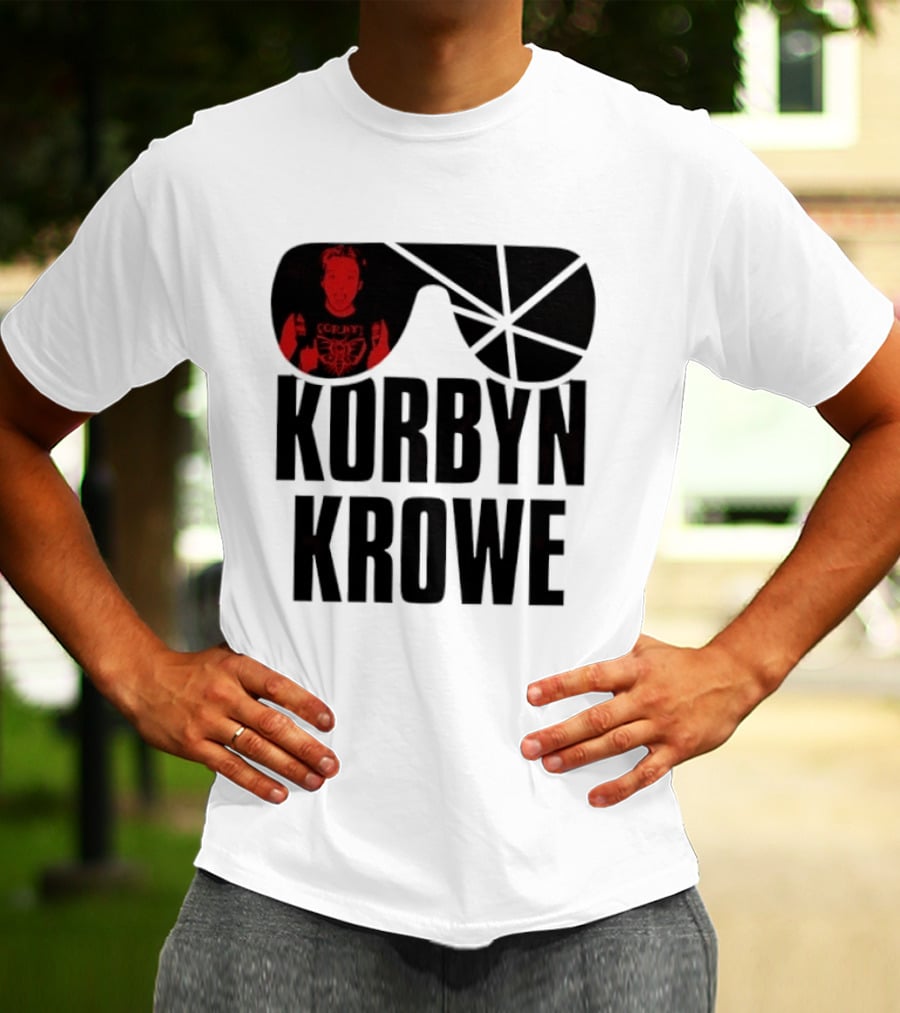 Korbyn Krowe Sunglasses 2026 Butterfly Tattoo T-Shirt