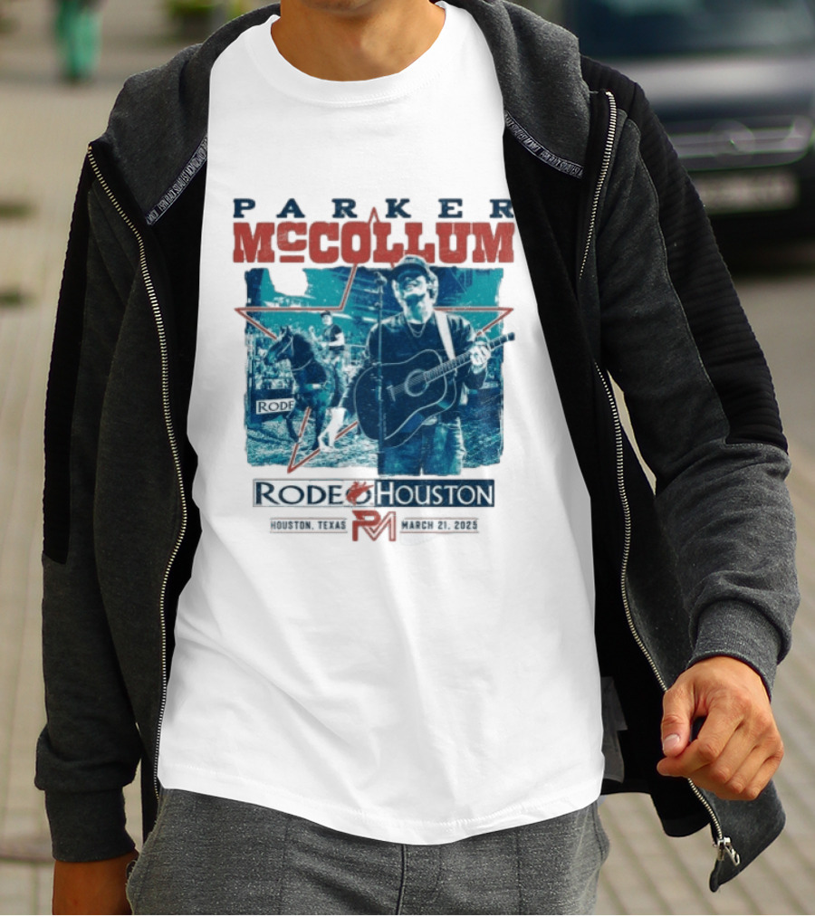 Parker McCollum Live At Rodeo Houston Texas March 21 2025 T-Shirt