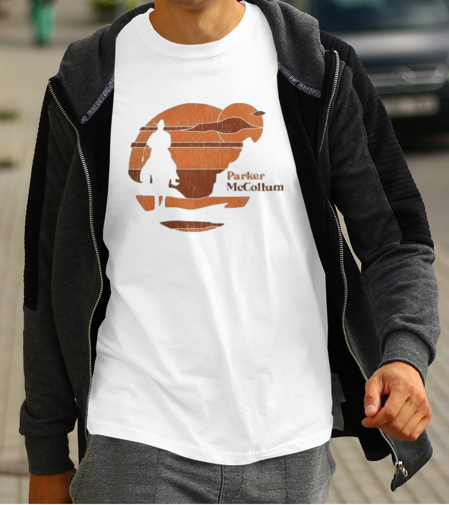 Parker Mccollum Sunset Cowboy Silhouette Rustic T-Shirt