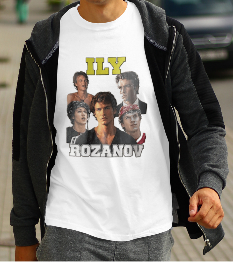 ILY Rozanov Five Portraits Young Man Collage T-Shirt