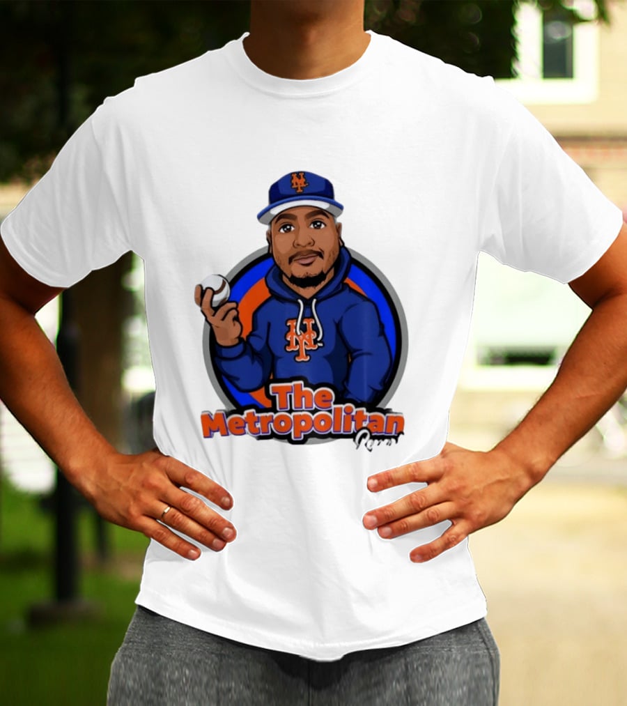 The Metropolitan Report New York Mets Baseball Fan T-Shirt