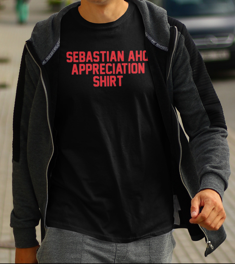 Carolina Hurricanes Hockey Sebastian Aho Appreciation T-Shirt