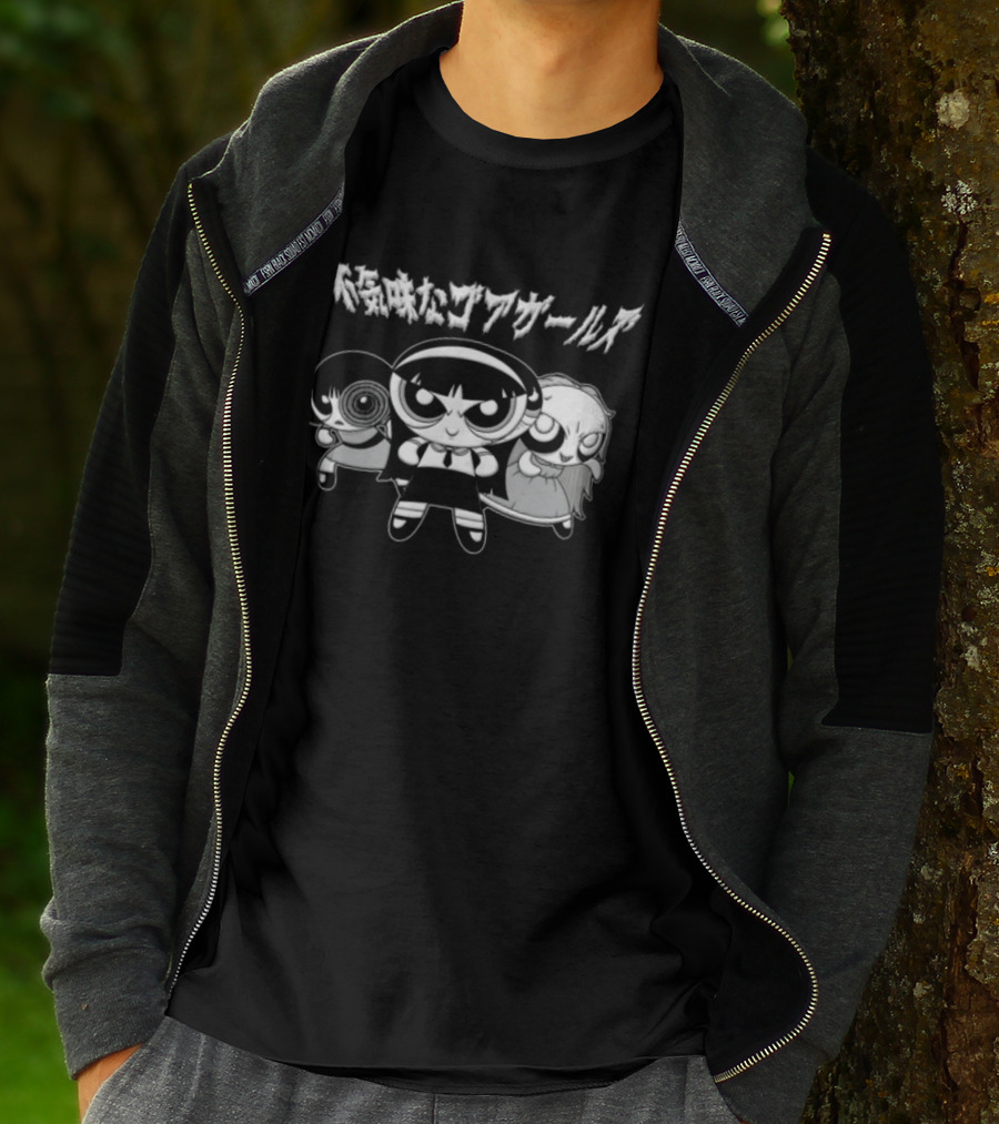 Creepy Gore Girls Japanese Horror Characters T-Shirt