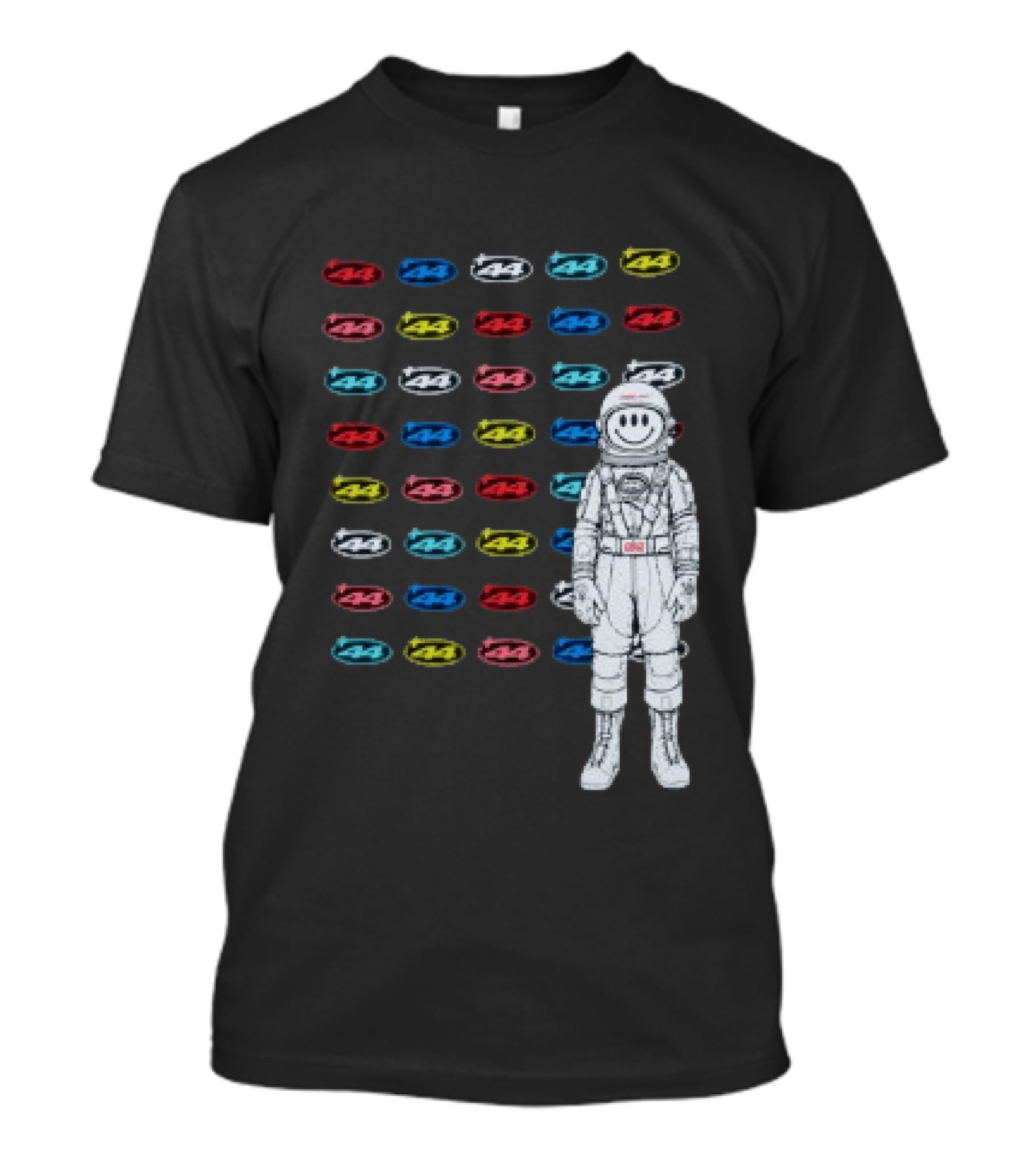 Plus44 Spaceman Heavyweight Astronaut Smile T-Shirt