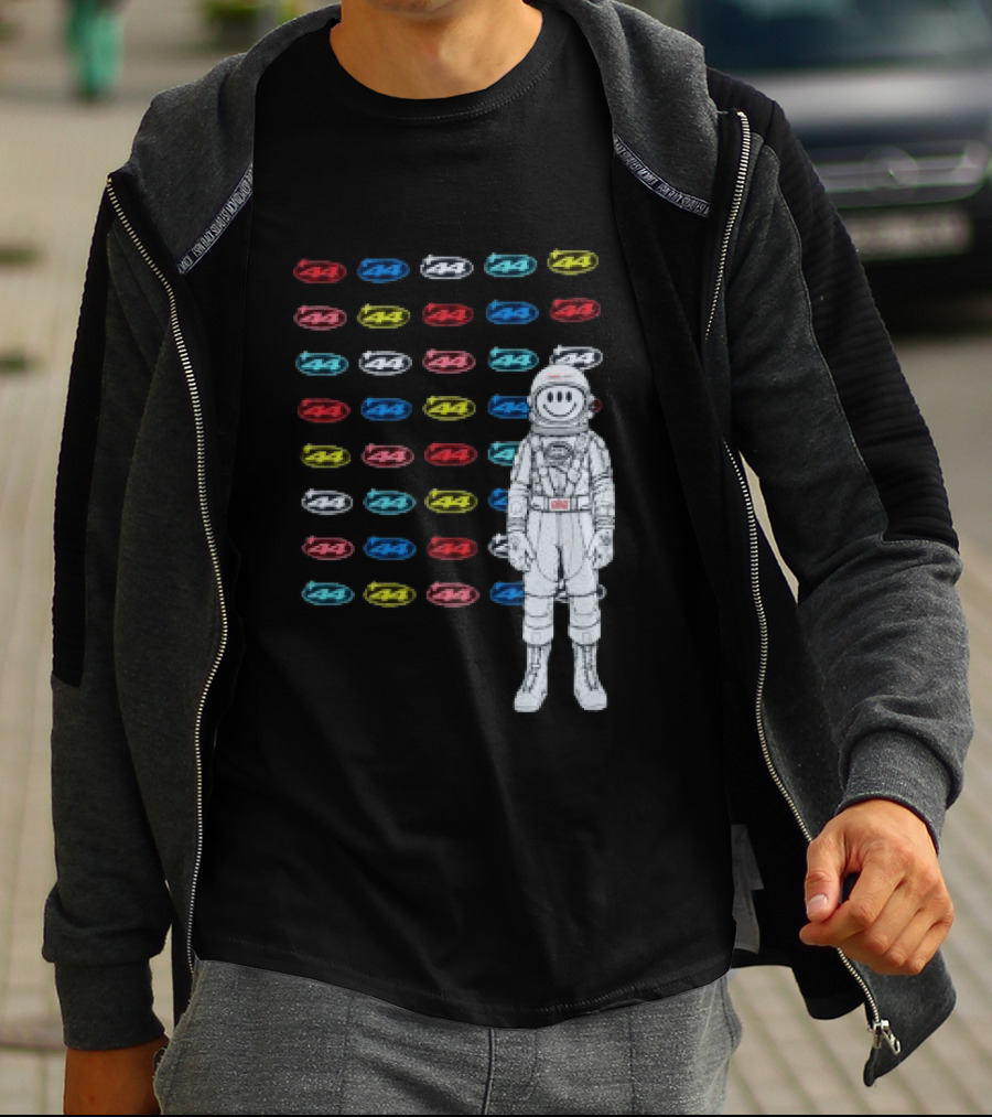 Plus44 Spaceman Heavyweight Astronaut Smile T-Shirt