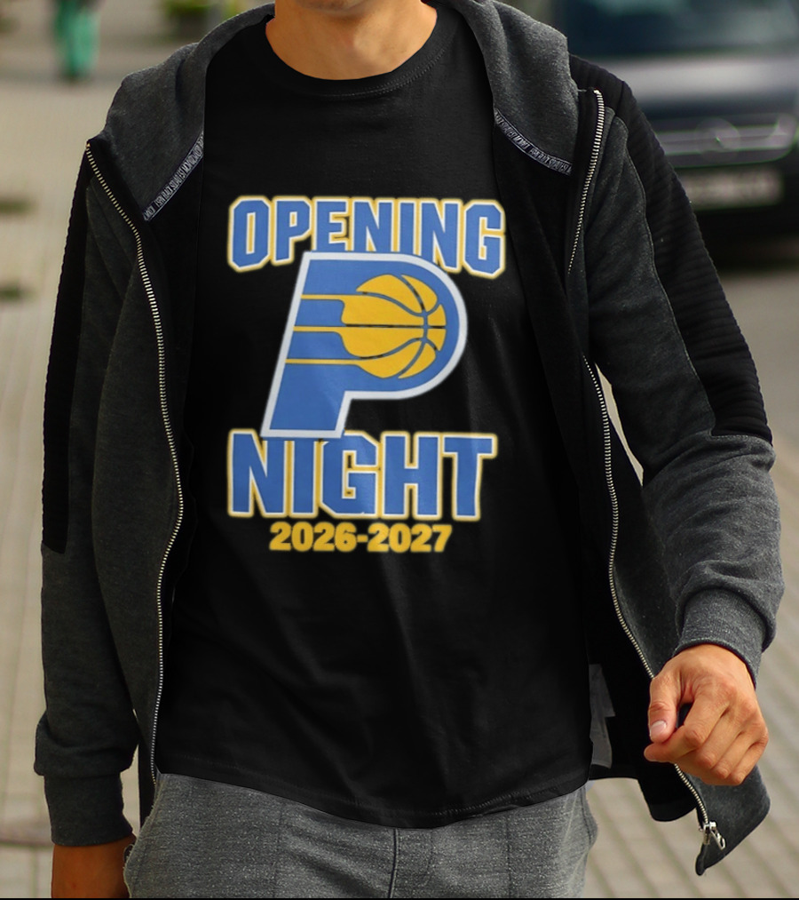 Indiana Pacers Opening Night 2026 2027 T-Shirt